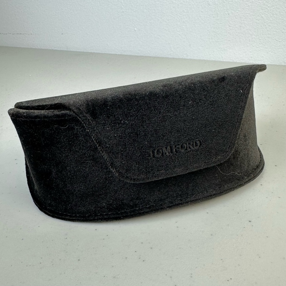 Tom Ford Dark Brown Velvet Sunglasses Pouch